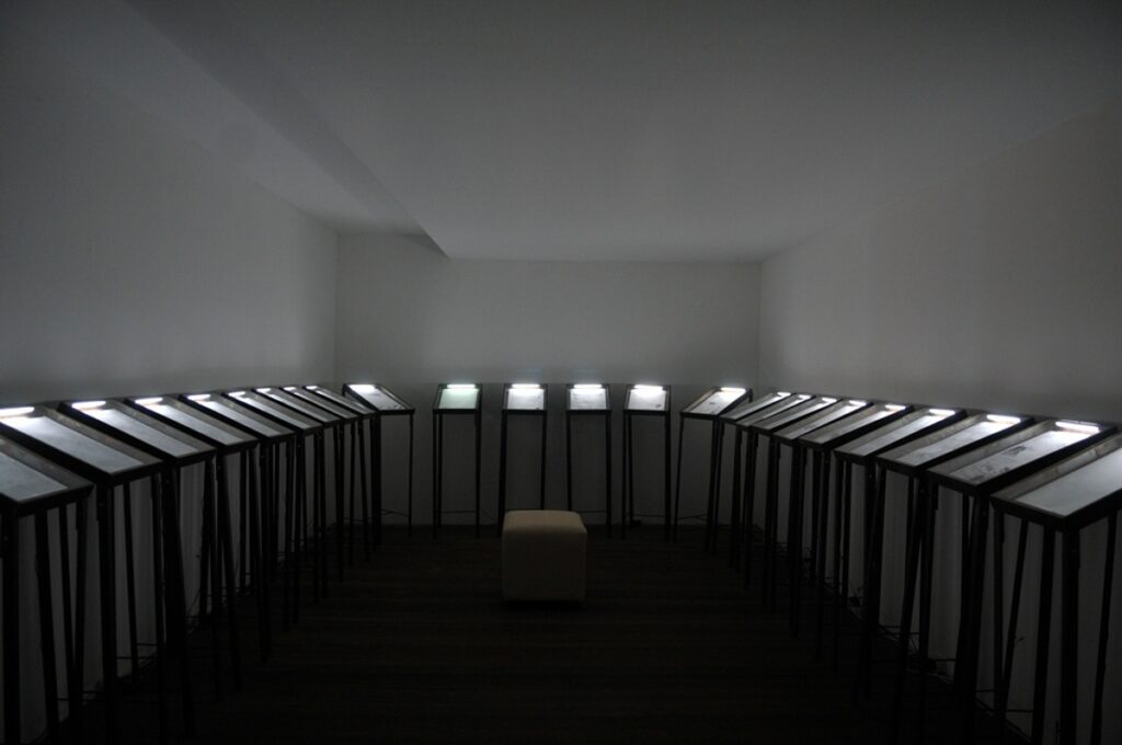 Installation View – Narrative Comic Strips Area